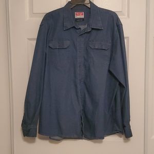 Wrangler Long Sleeve Denim Shirt